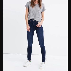 NWT Madewell 10" high rise skinny jeans